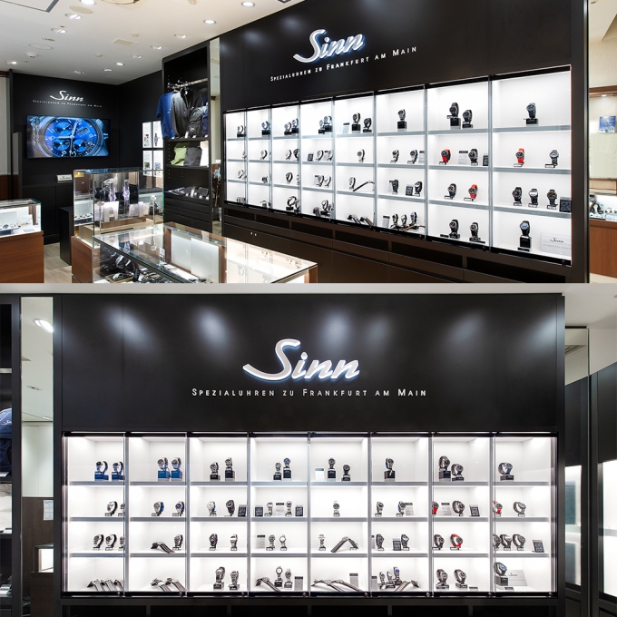 【SINN DEPOT KOBE SANNOMIYA】商品棚