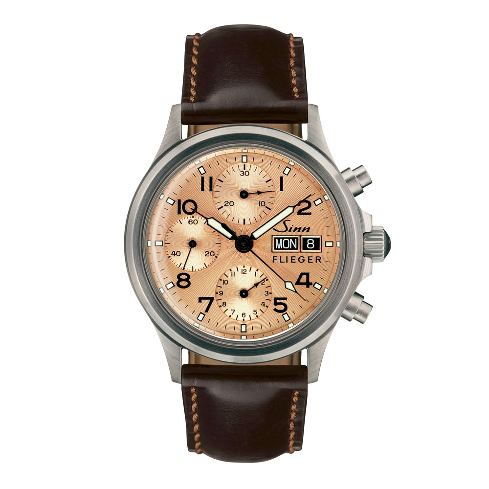 356.FLIEGER.Ⅱ ギョーシェ コッパーカラーダイヤル 受注生産