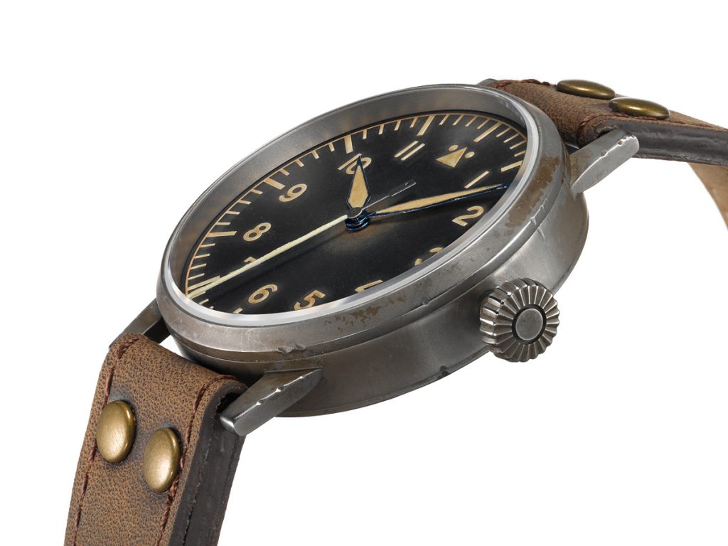 Laco Memmingen Erbstück – Orologio Da Aviatore A Carica Manuale, 42mm, Made In Germany