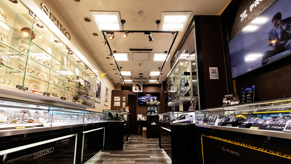 ◆ セイコーウオッチサロン 神戸三宮店 店内風景 ◆ セイコーウオッチサロン 神戸三宮店 店内風景