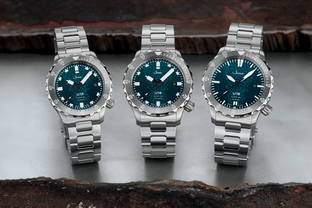 【ジン・デポ神戸三宮店】Sinn (ジン) U15/U16/U18：伝説の潜水艦の鋼鉄から生まれた時を紡ぐ限定ダイバーズウォッチモデル