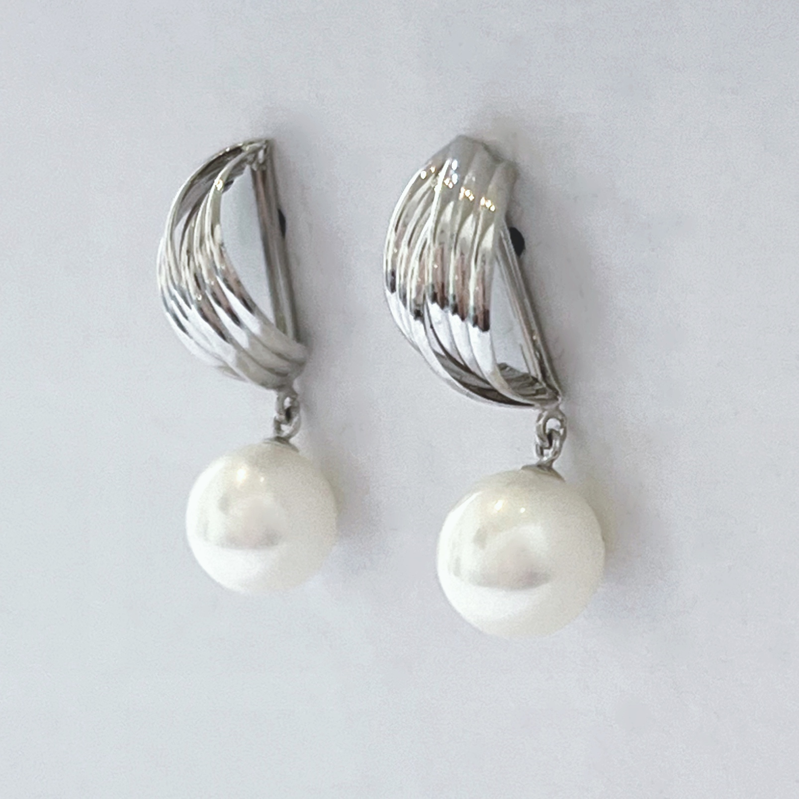 K10WGタンスイパールピアス