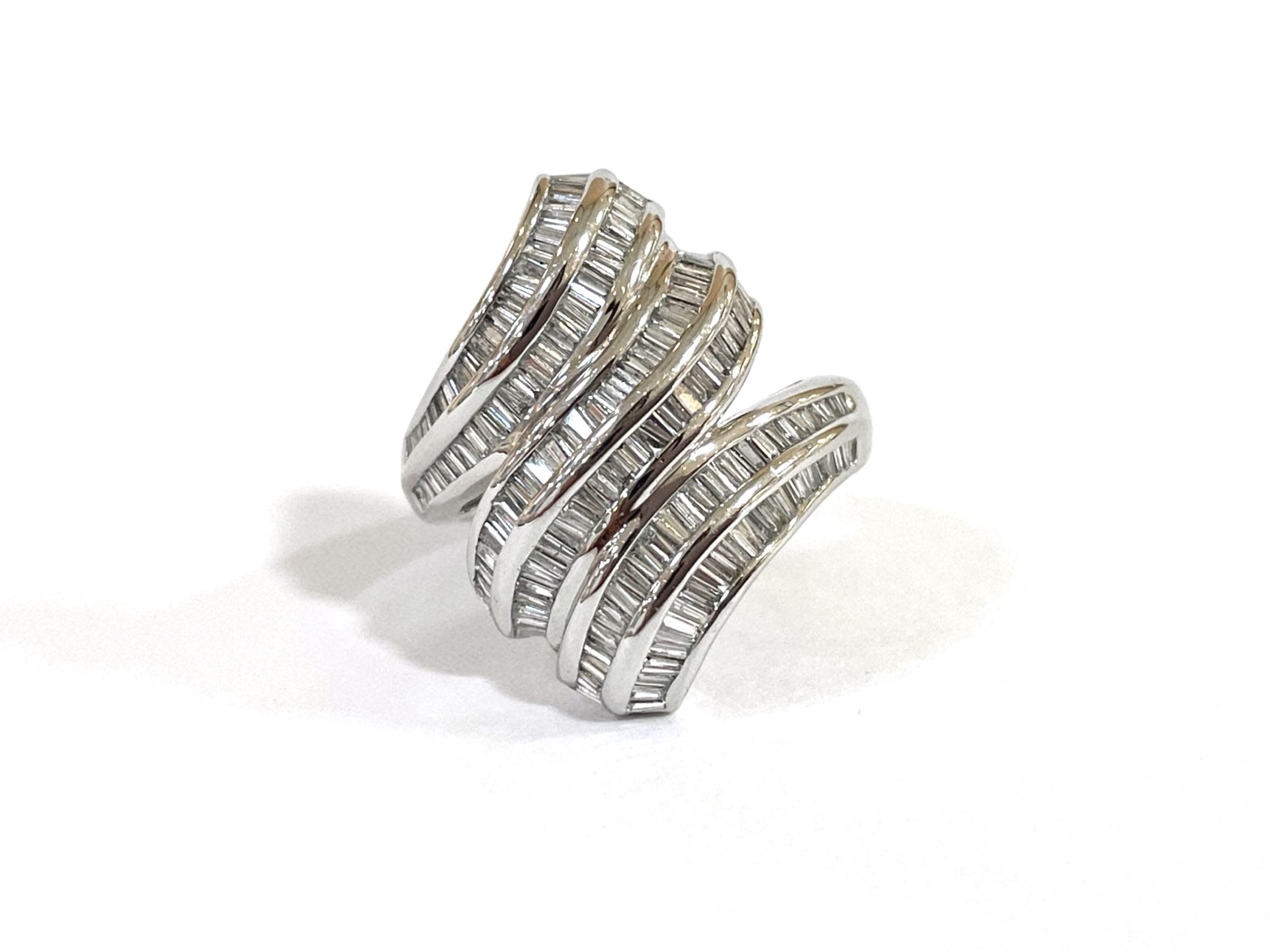 プラチナ ダイヤモンドリング