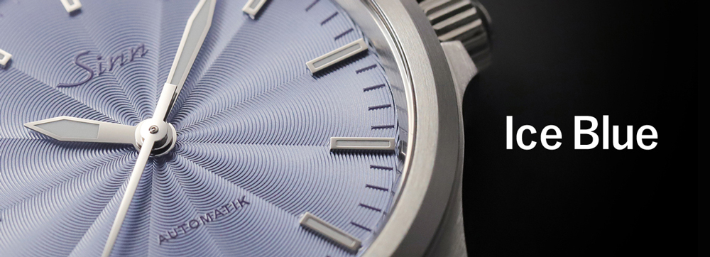 【SINN】556 Ice Blue アイスブルー 端正なフォルムの中で完成するギョーシェの輝き 【SINN】556 Ice Blue アイスブルー 端正なフォルムの中で完成するギョーシェの輝き