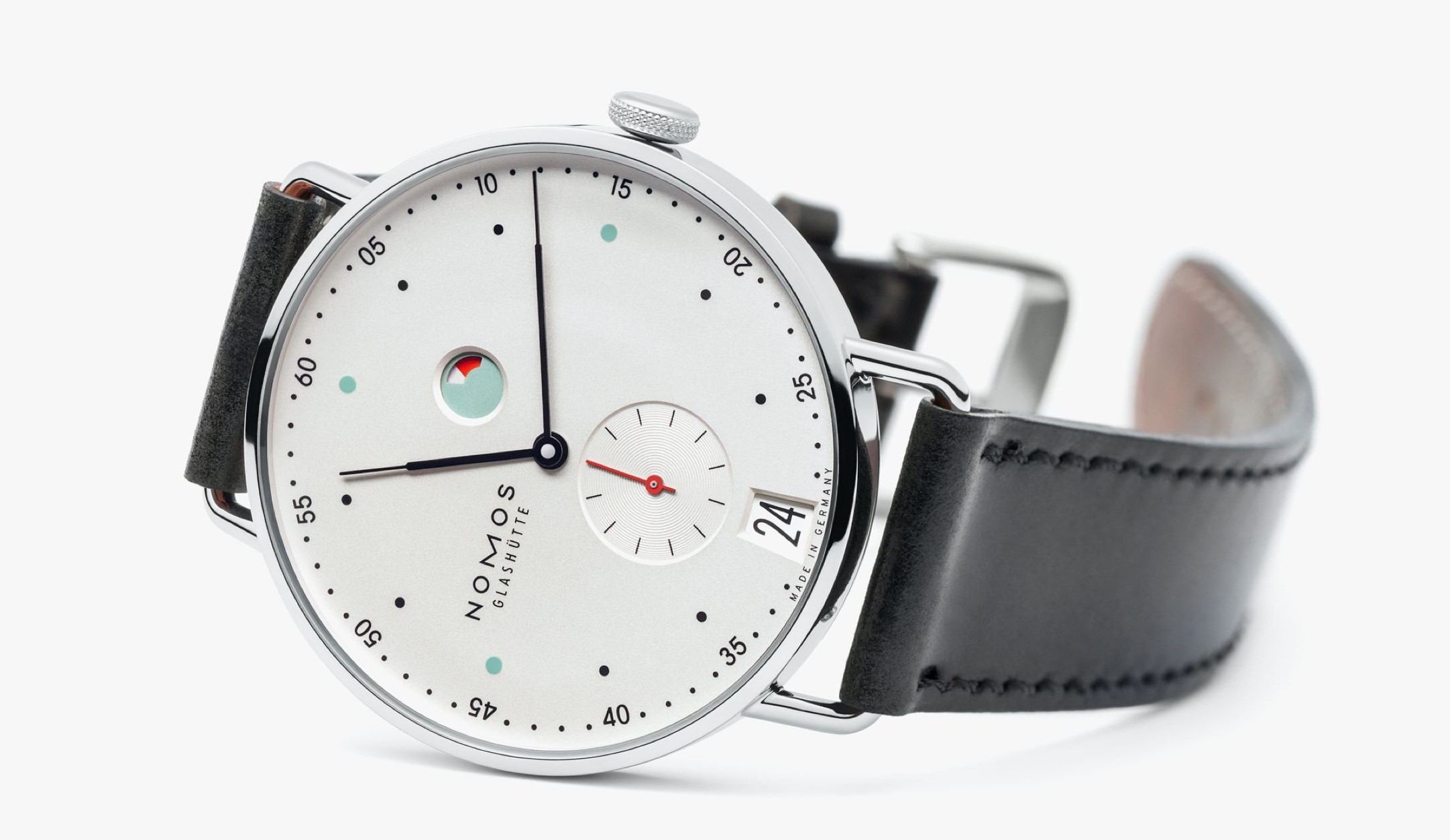 【NOMOS MT1D4W2】ノモス メトロ デイト パワーリザーブ 1101|洗練されたドイツ製手巻き腕時計 【NOMOS MT1D4W2】ノモス メトロ デイト パワーリザーブ 1101|洗練されたドイツ製手巻き腕時計